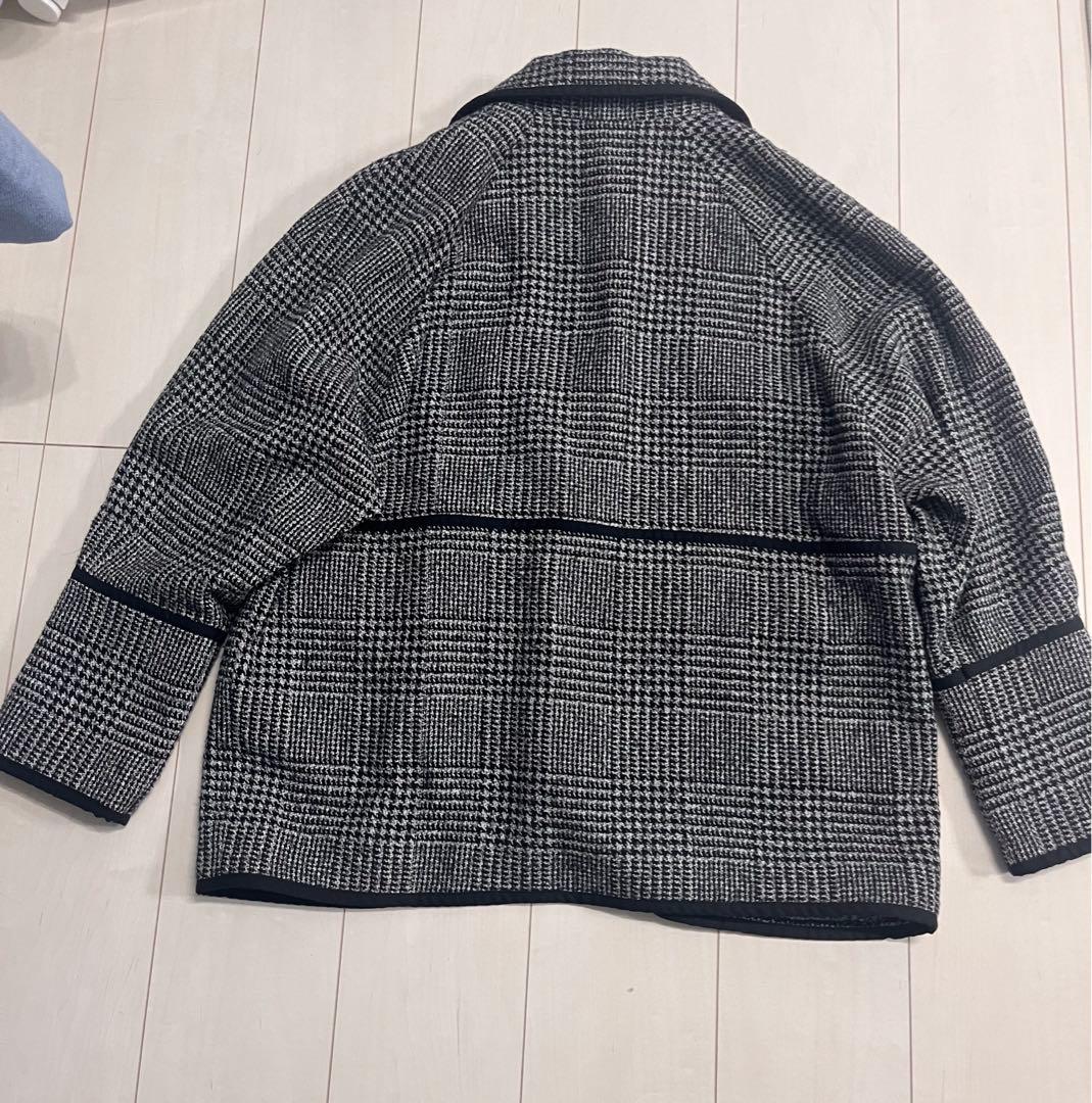 美品　ロージールーチェ TWEED TAILORED JACKET 黒　コート