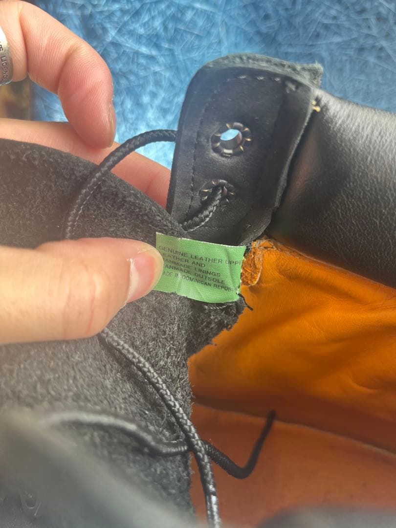 Timberland ブラック 6インチブーツ 10073 US10 ドミニカ製