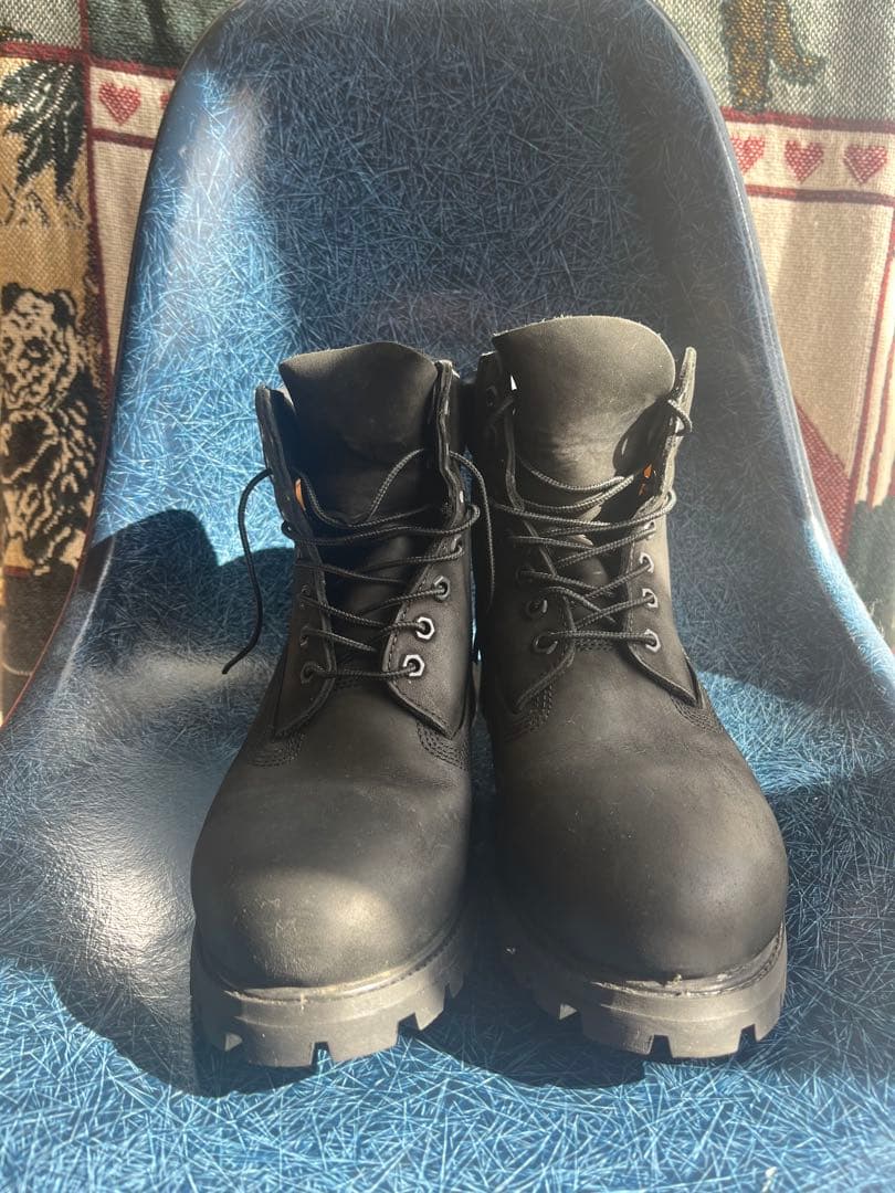 Timberland ブラック 6インチブーツ 10073 US10 ドミニカ製