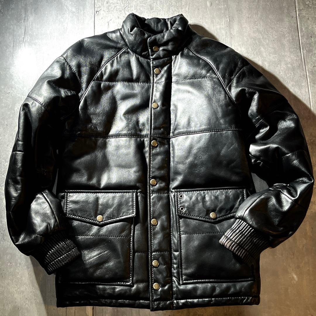 オール牛革　デグナー　レザージャケット　バイカー　バイクジャケット　本革　M