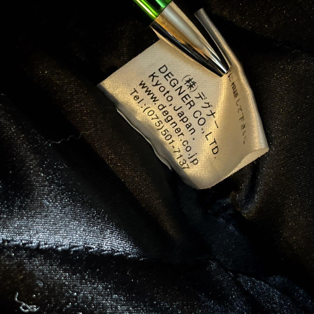 オール牛革　デグナー　レザージャケット　バイカー　バイクジャケット　本革　M