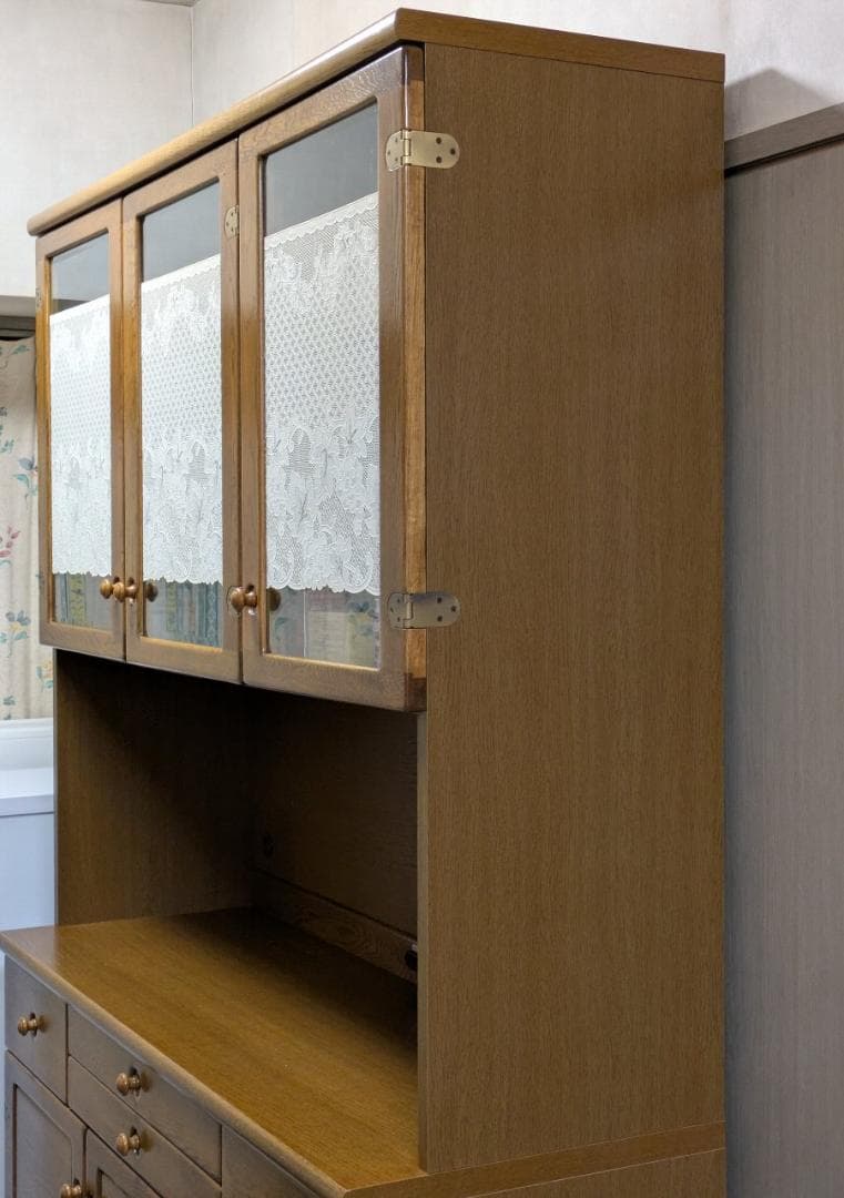 カントリー 食器棚 キッチンボード カップボード アンティーク キッチン収納