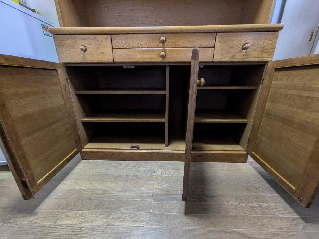 カントリー 食器棚 キッチンボード カップボード アンティーク キッチン収納