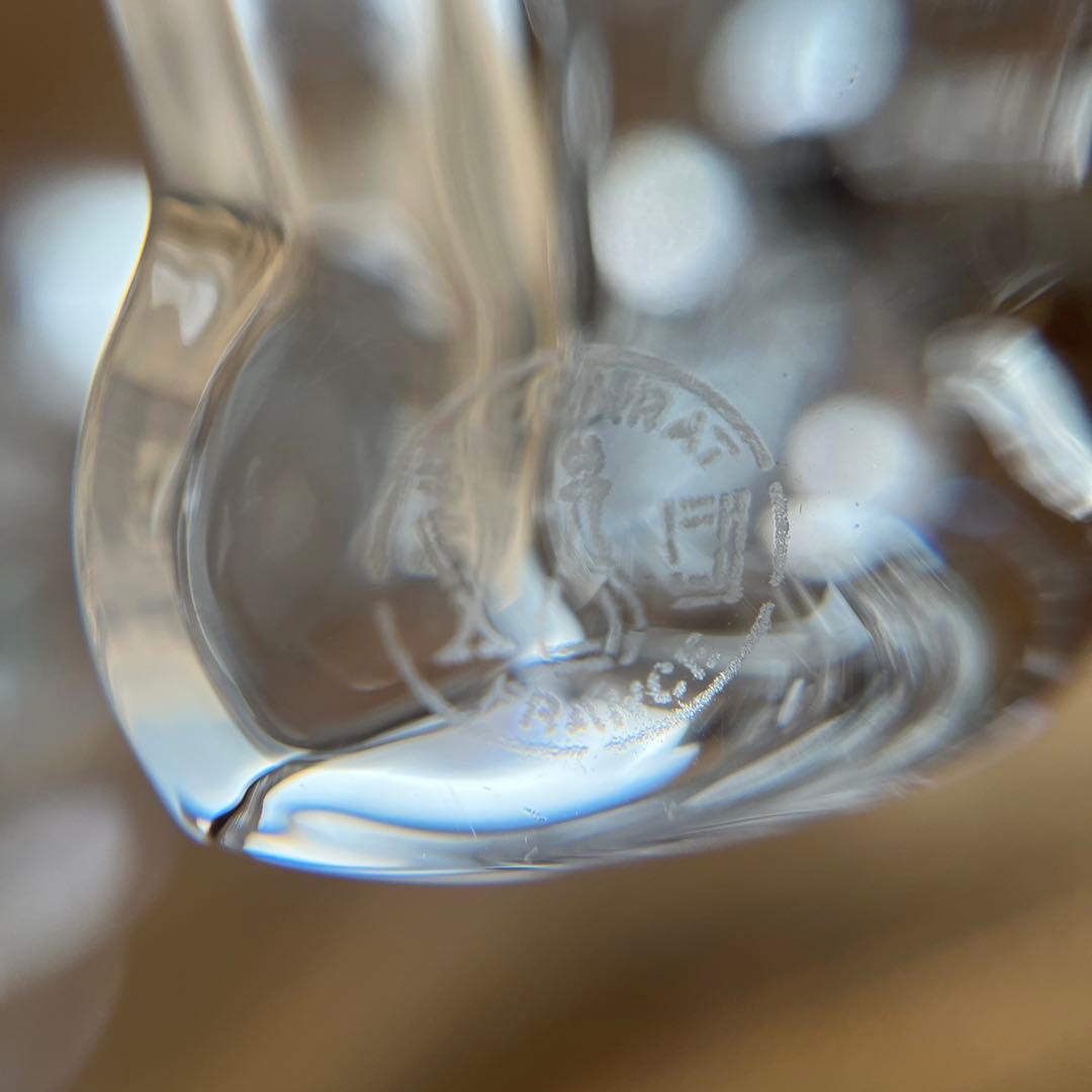 バカラ ネコ ラウンドバックキャット クリスタル