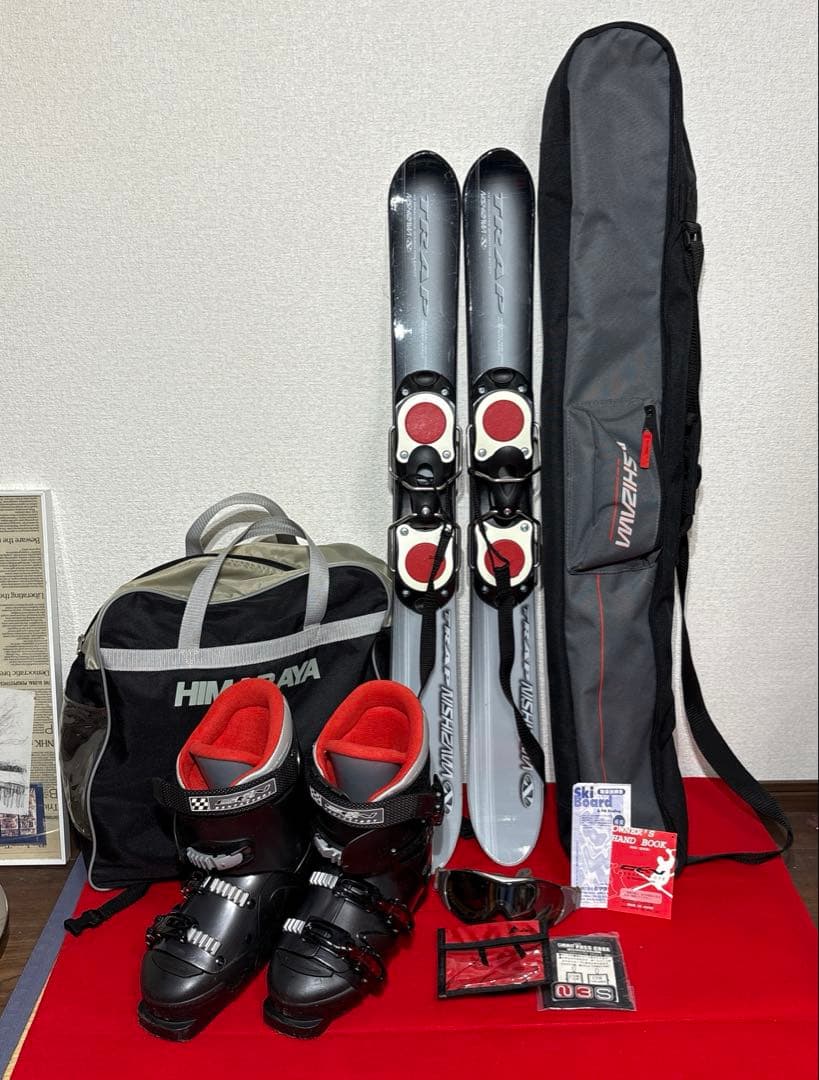 NISHIZAWA ショートスキー　ブーツ　セット　GENFACTORY 25㎝