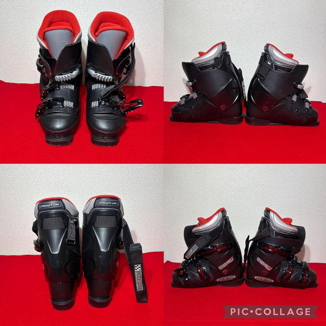 NISHIZAWA ショートスキー　ブーツ　セット　GENFACTORY 25㎝