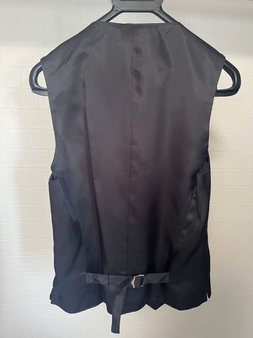 トルネードマート　ゼブラ柄ブラックスーツ 3点セット　上M 下S