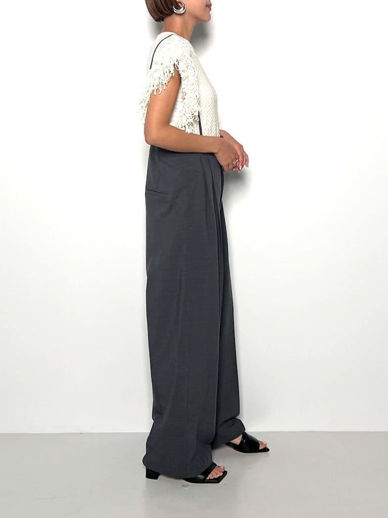 CHIGNON　シニヨン　サロペット　現行　オールインワン　今季　パンツ　ワイド