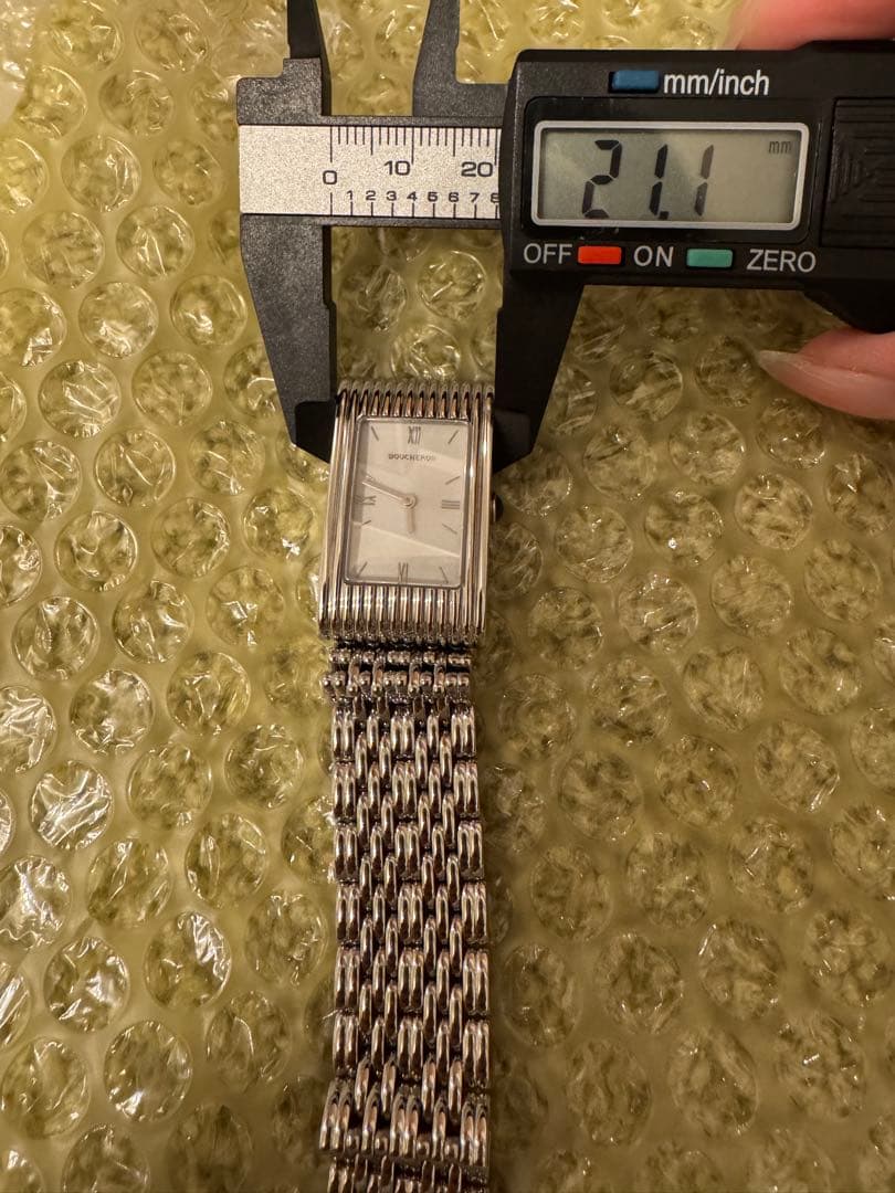 良品　ブシュロン　リフレウォッチ　ミディアム　WA030401