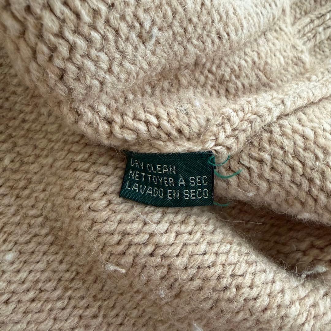 C*＃様 80s ラルフローレン ニット カーディガン ヴィンテージ 古着