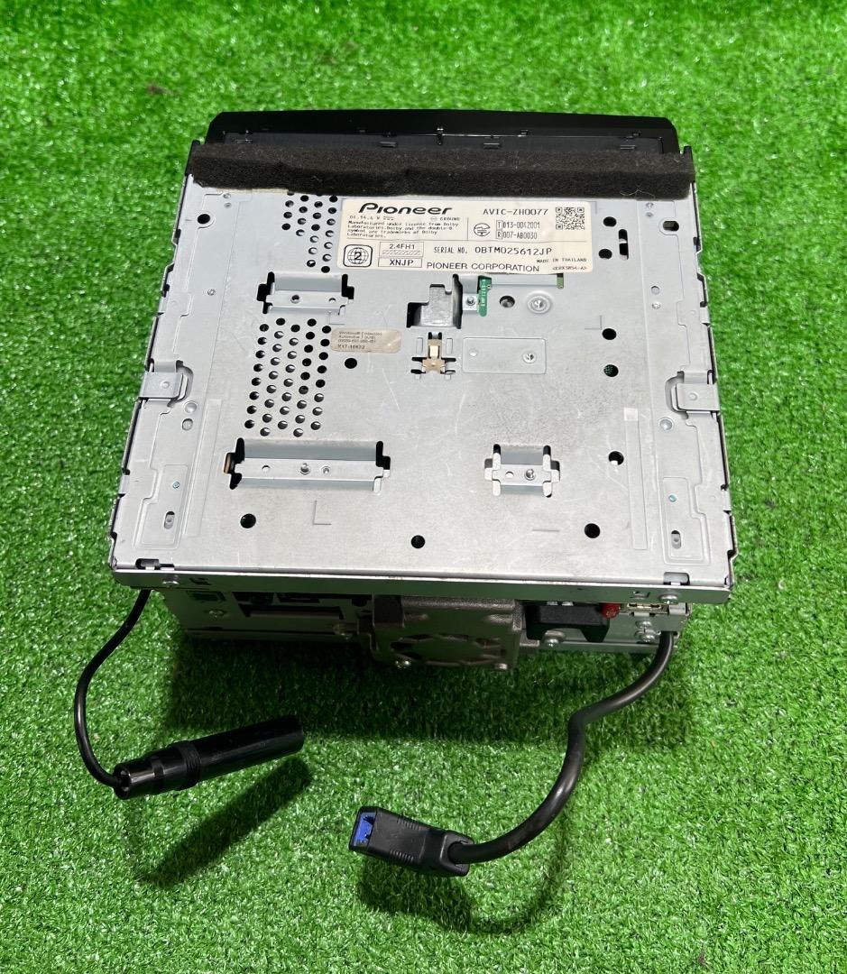 カロッツェリア　2022年地図　サイバーナビ　AVIC-ZH0077　アンテナ