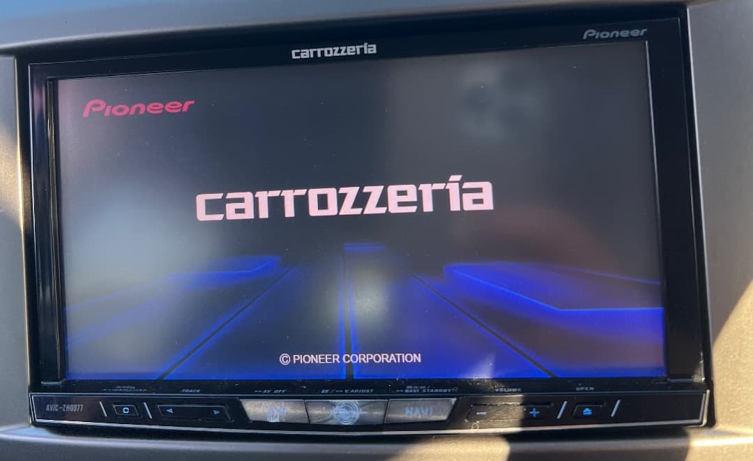 カロッツェリア　2022年地図　サイバーナビ　AVIC-ZH0077　アンテナ