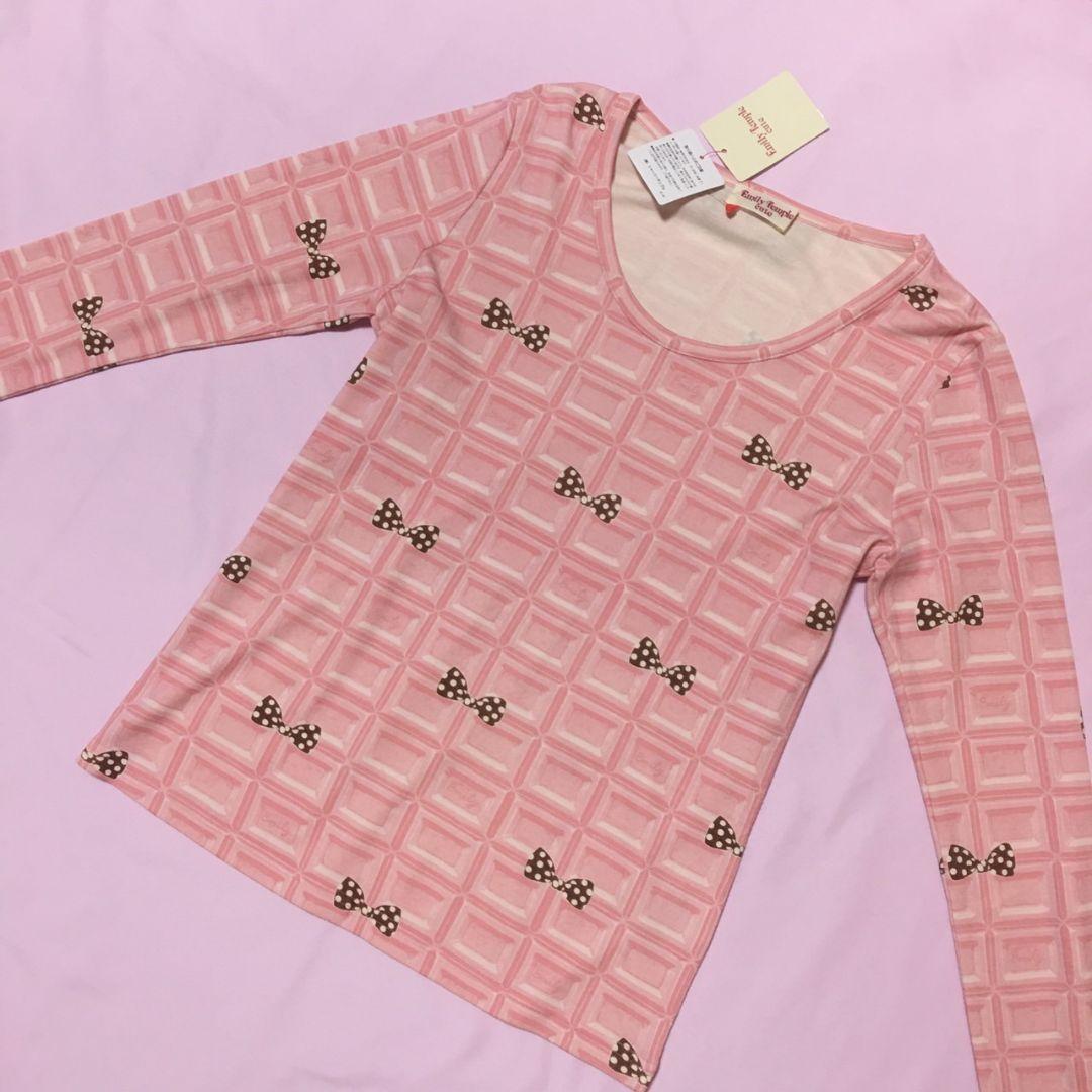 新品！Emily Temple cute チョコレート カットソー 板チョコ