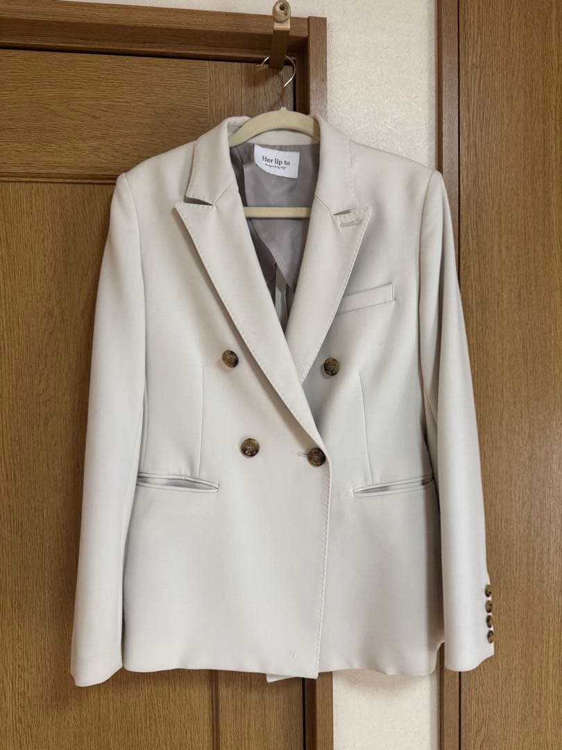 ジャケット・アウター herlipto Double Breasted Classic Blazer