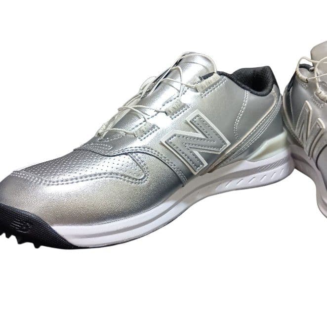 【新品】ニューバランス 996 ゴルフシューズ BOA シルバー