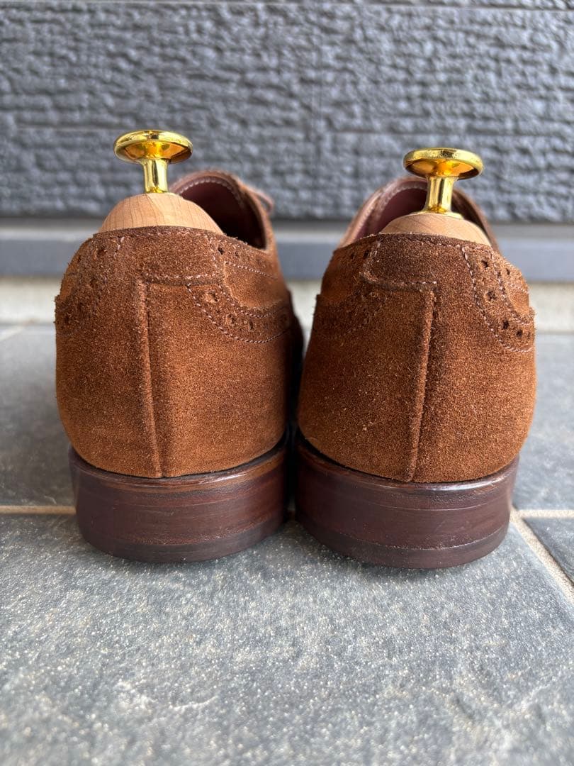 本日売り切り限定値引き中リーガルREGAL スエード茶色オーダー革靴26.5cm