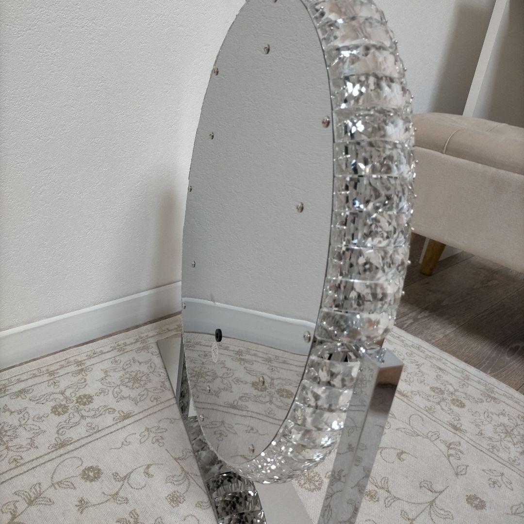 Francfranc ブリエ ハリウッドミラー ラウンド 女優ミラー