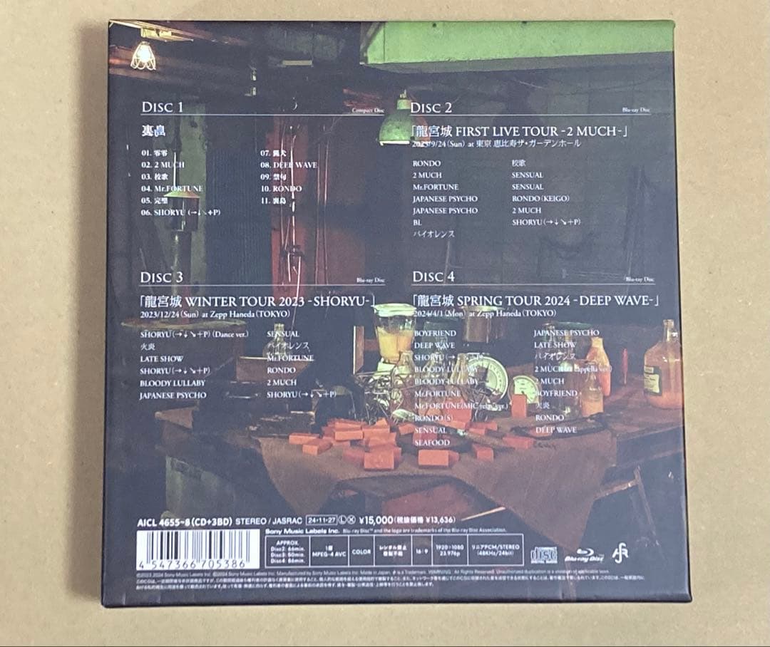 龍宮城 裏島 初回限定盤B