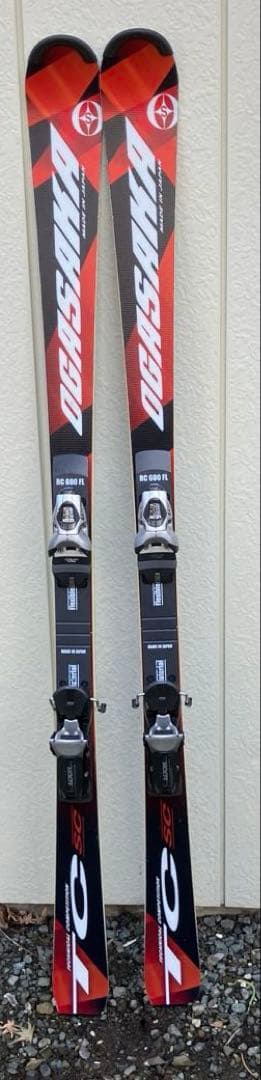 オガサカTC-SC 165 ㎝　 スキー板ビンディング付