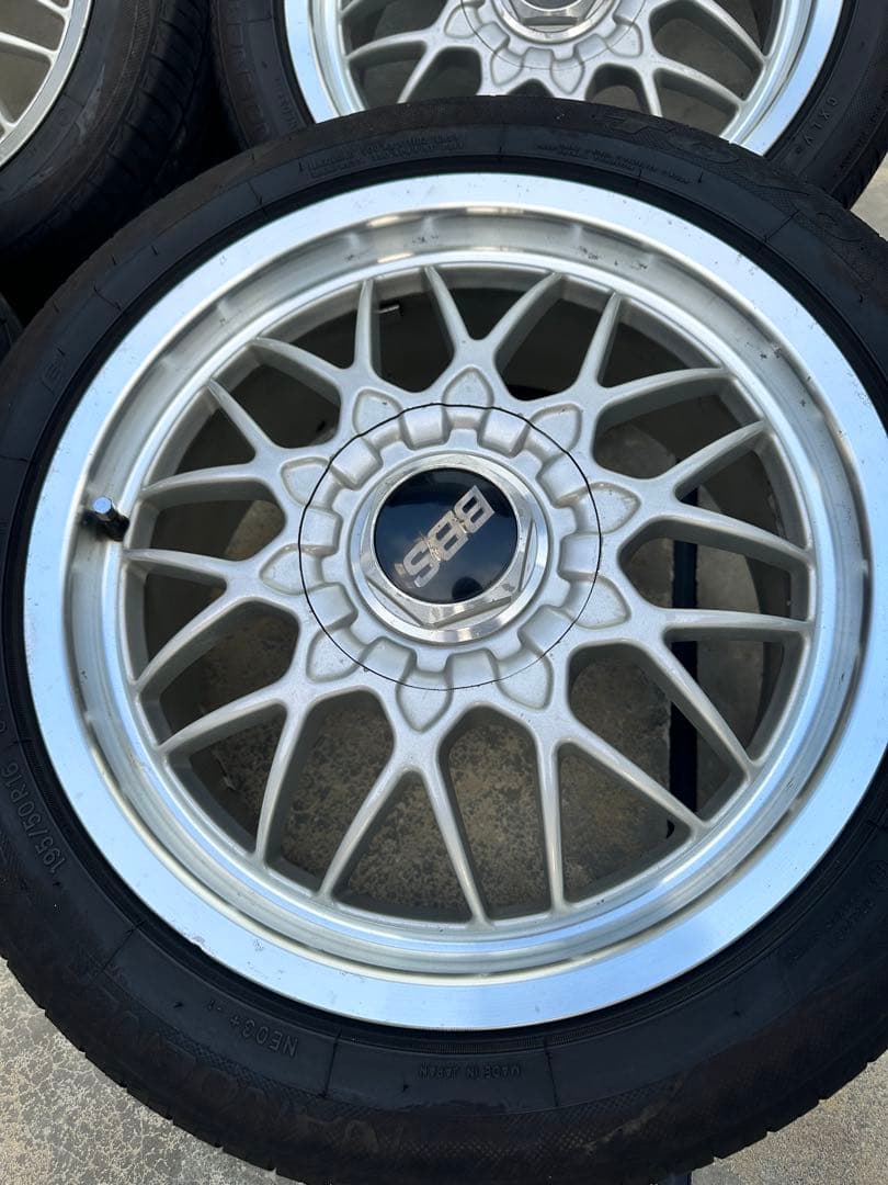16インチ pcd100 5穴　BBS ホイールのみ