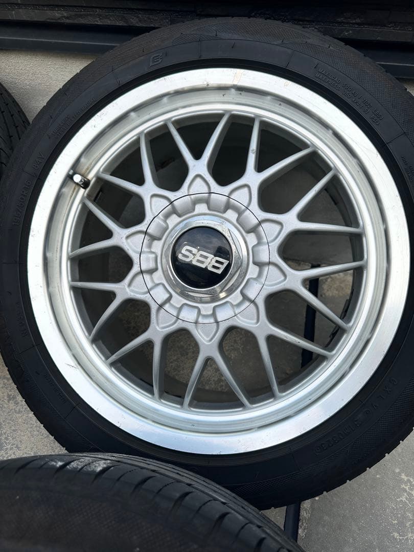 16インチ pcd100 5穴　BBS ホイールのみ
