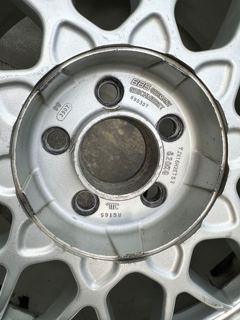 16インチ pcd100 5穴　BBS ホイールのみ