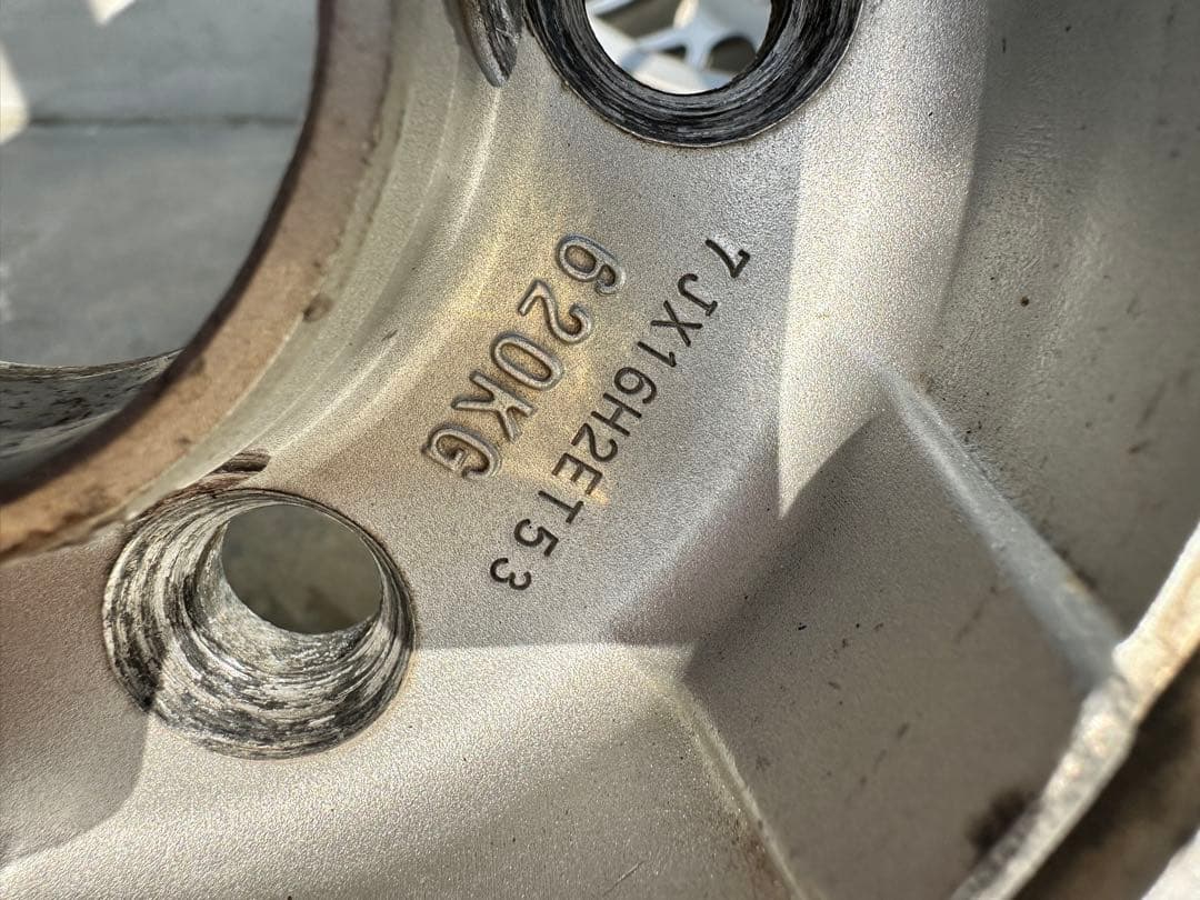 16インチ pcd100 5穴　BBS ホイールのみ