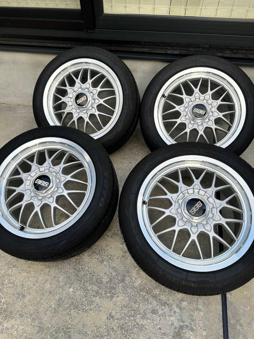 16インチ pcd100 5穴　BBS ホイールのみ