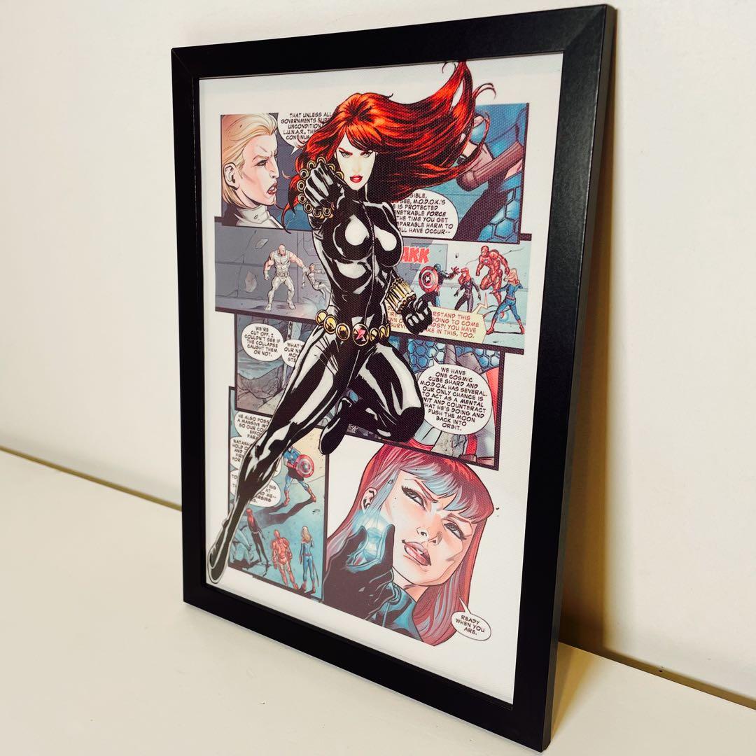 【専用出品】額付きポスター アメコミ 4枚セット(新品)