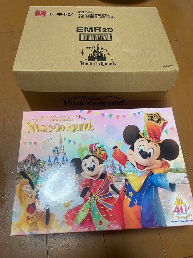 ディズニーリゾート40周年記念BOX Music go Round