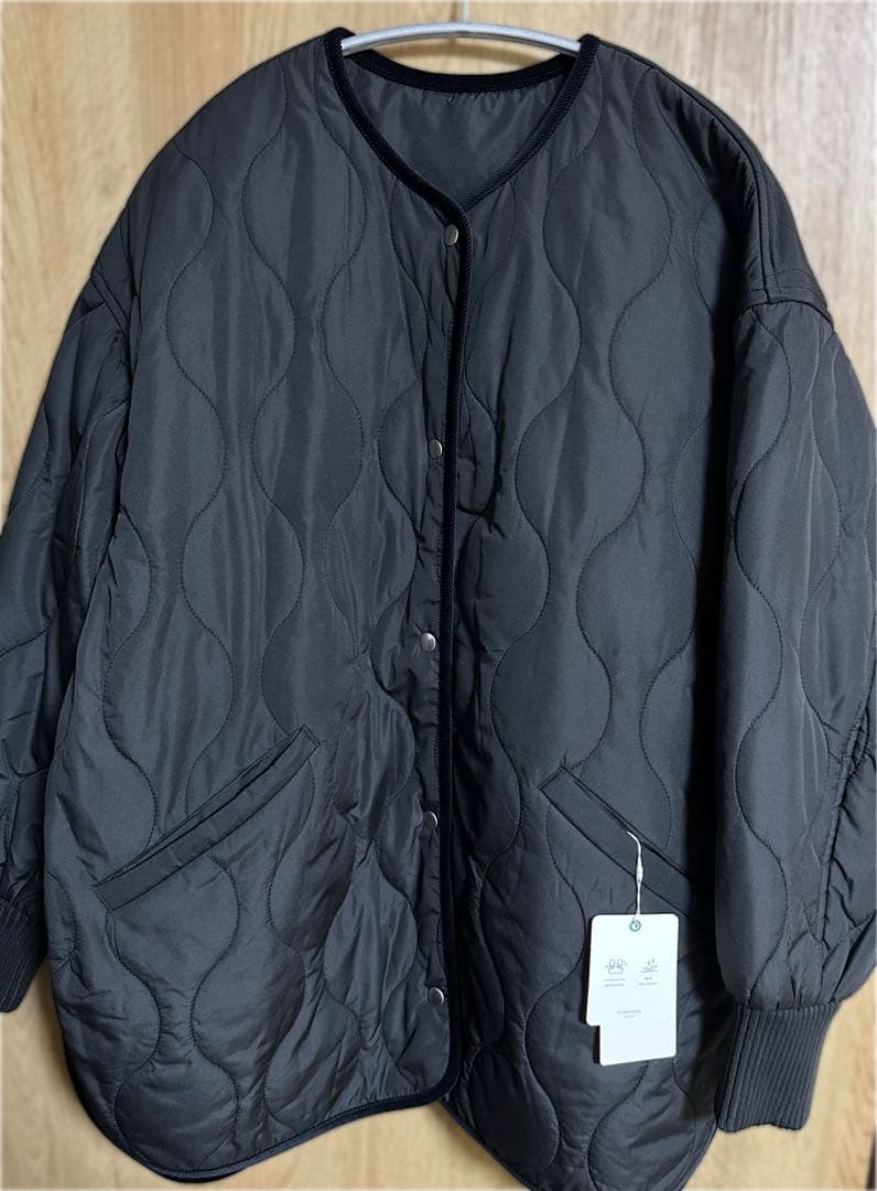 グリーンレーベル　リバーシブルキルティングブルゾン XS-S