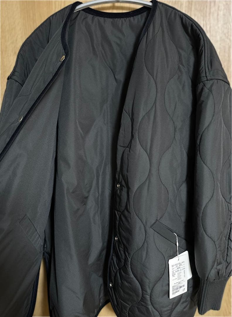 グリーンレーベル　リバーシブルキルティングブルゾン XS-S