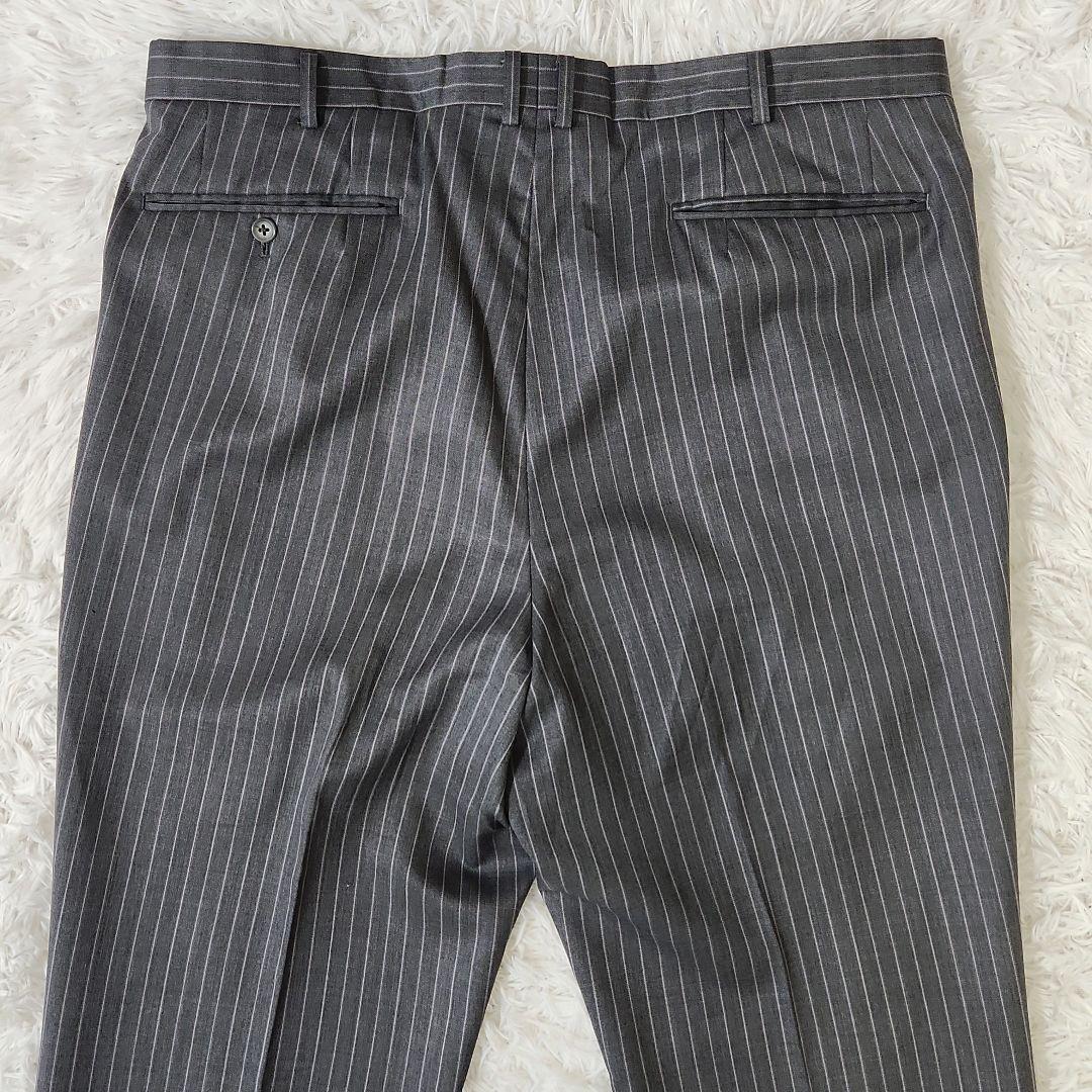 大きいサイズ ウエスト最大118cm オーダースーツ ダブル アジャスター付き