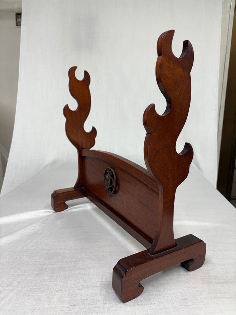 刀掛け　3本掛け　刀置き 鍔掛け