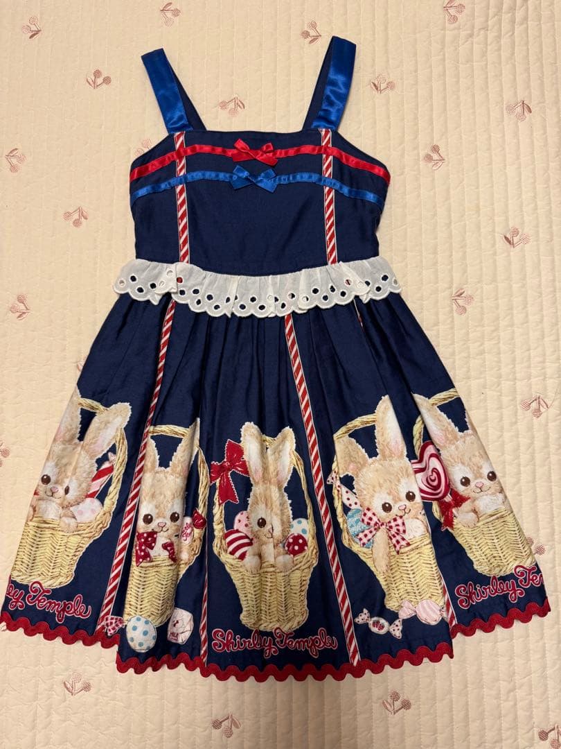 シャーリーテンプル　うさぎバスケット