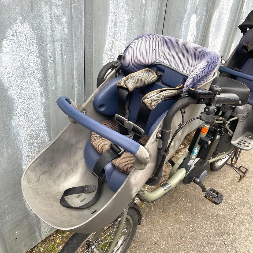 Gutto 電動アシスト自転車 チャイルドシート2つ付き