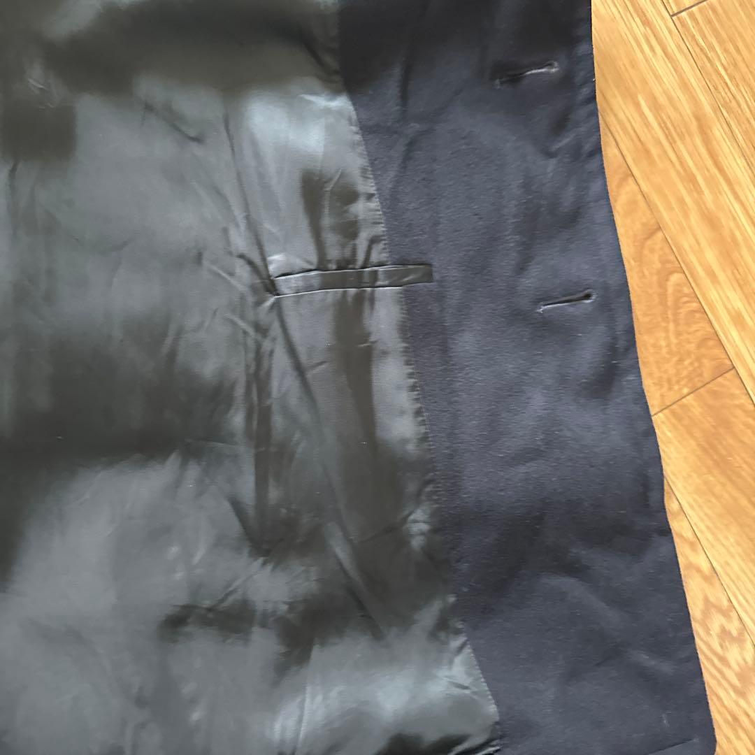 実物 US NAVY ピーコート ネイビー 2XL相当 ウール