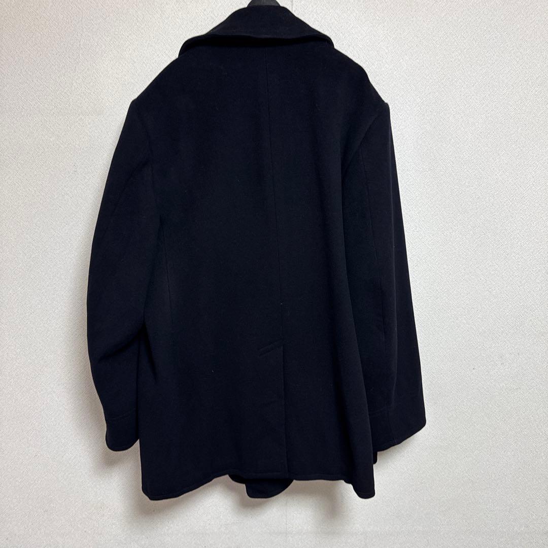 実物 US NAVY ピーコート ネイビー 2XL相当 ウール