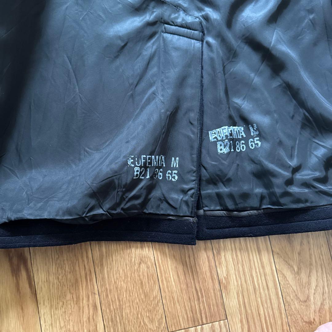 実物 US NAVY ピーコート ネイビー 2XL相当 ウール