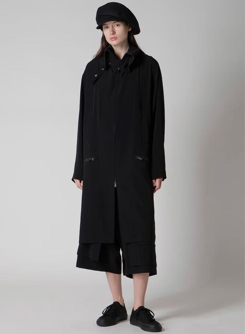 YohjiYamamoto 25aw ウールフランネル ドレープキャスケット