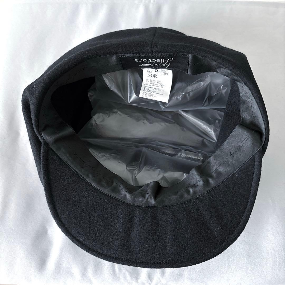 YohjiYamamoto 25aw ウールフランネル ドレープキャスケット