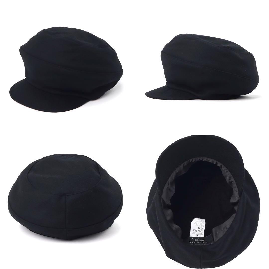 YohjiYamamoto 25aw ウールフランネル ドレープキャスケット