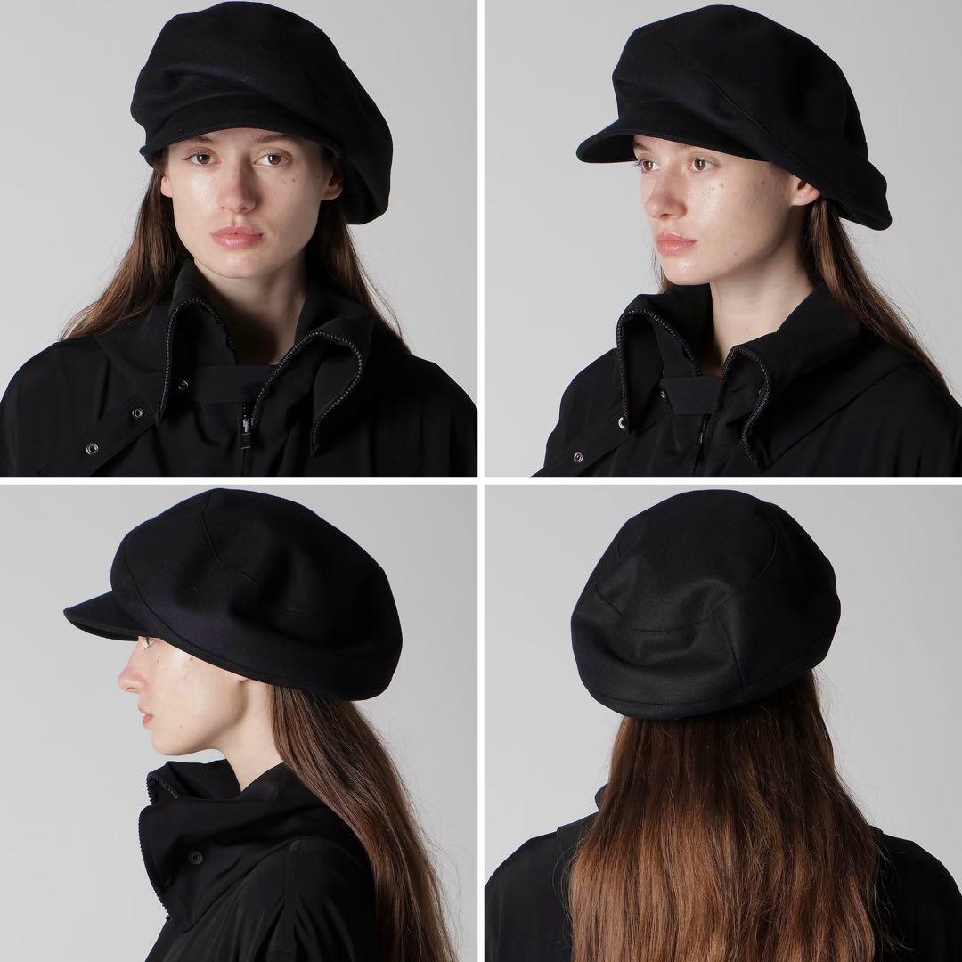 YohjiYamamoto 25aw ウールフランネル ドレープキャスケット