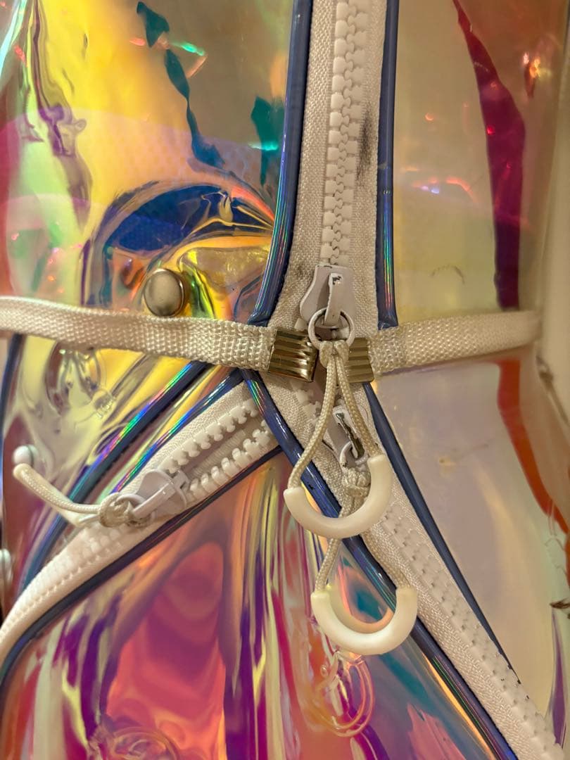 本間　ホンマ　スケルトン オーロラ　キャディバッグ　非売品