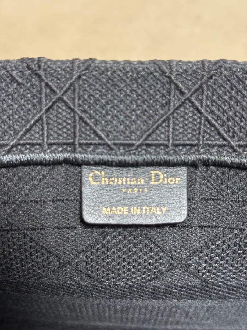 極美✨ クリスチャンディオール ブックトートミディアム DH88421ブラック
