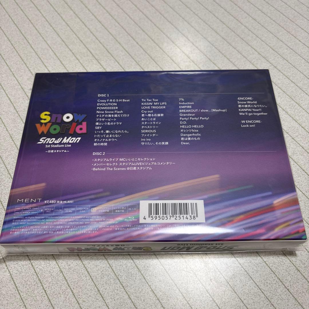 ✳︎新品未使用✳︎Man 1st Stadium Live