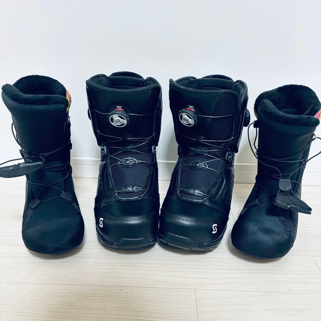 美品　ダブルBOA スノーボード　ブーツ　27cm