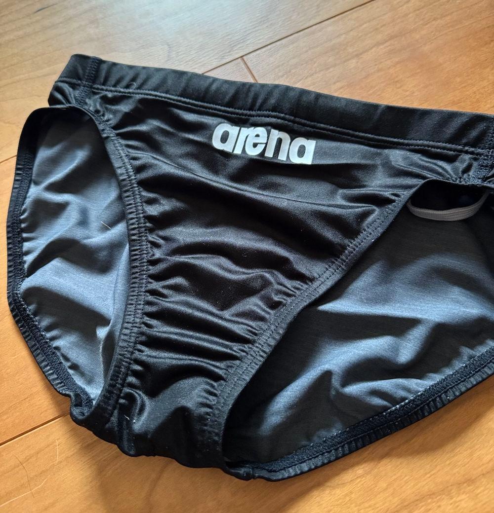 【美品】arena Shin-rev シンレボリューション ブラック 競パン
