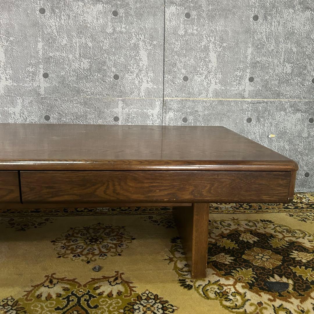 ꧁カリモク家具 karimoku꧂引出し収納付リビングテーブル センター ロー