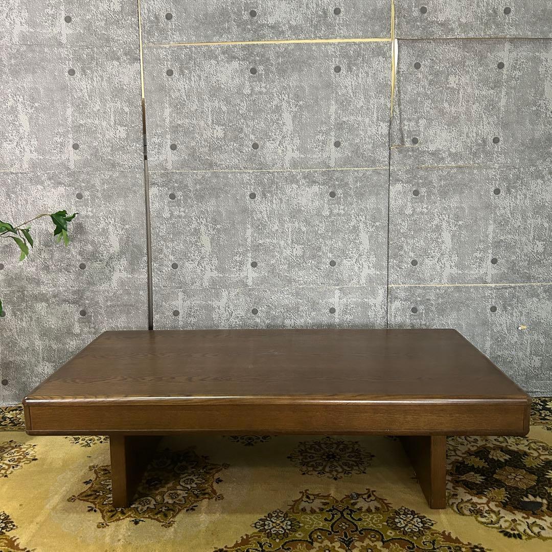 ꧁カリモク家具 karimoku꧂引出し収納付リビングテーブル センター ロー